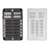 LED Indicator Fuseing Box Holder 12 Way Fuseing Panel Universal Fuseing Block  RV Trailer