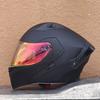 New Motorcycle Helmet Men's Face Helmet Women's Locomotive Full Helmet Summer Double Lens Universal In All Seasons