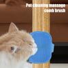Cat Self Groomer for Table Leg Adjustable Corner Cat Face Itch Scratching Brush Silicone Self Massage Comb for Indoor Long And Short Haired Cats