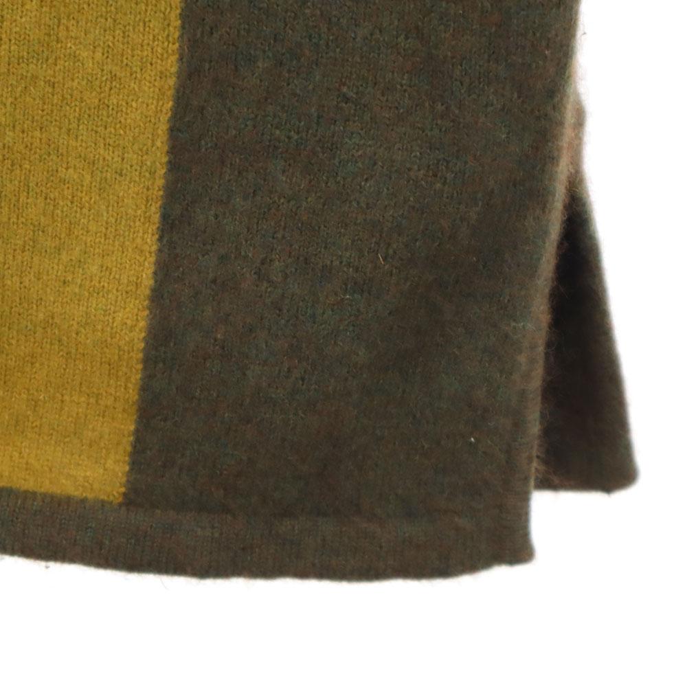 Jaeger 80s 90s Old Long Sleeve Turtleneck Sweater Brown Knit Men's Used