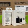 Samsung Комплект быстрой зарядки PD 45 Вт (EP-TA845), Британская вилка, USB-C на USB-C кабель 5А, Супербыстрая зарядка для телефонов/планшетов Galaxy
