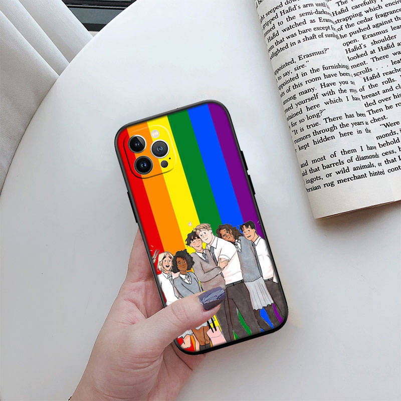 Чехол для телефона ED23 Heartstopper для iPhone 6 6s 7 8 11 12 13 14 15 XS Pro Max XR X SE Samsung S20 S21 S22 S23 S24 FE Ultra Plus Lite S21S A55