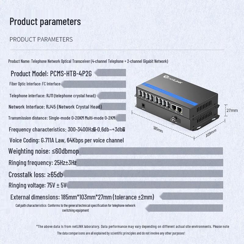 NetLINK Конвертер оптоволоконный для телефона и Ethernet