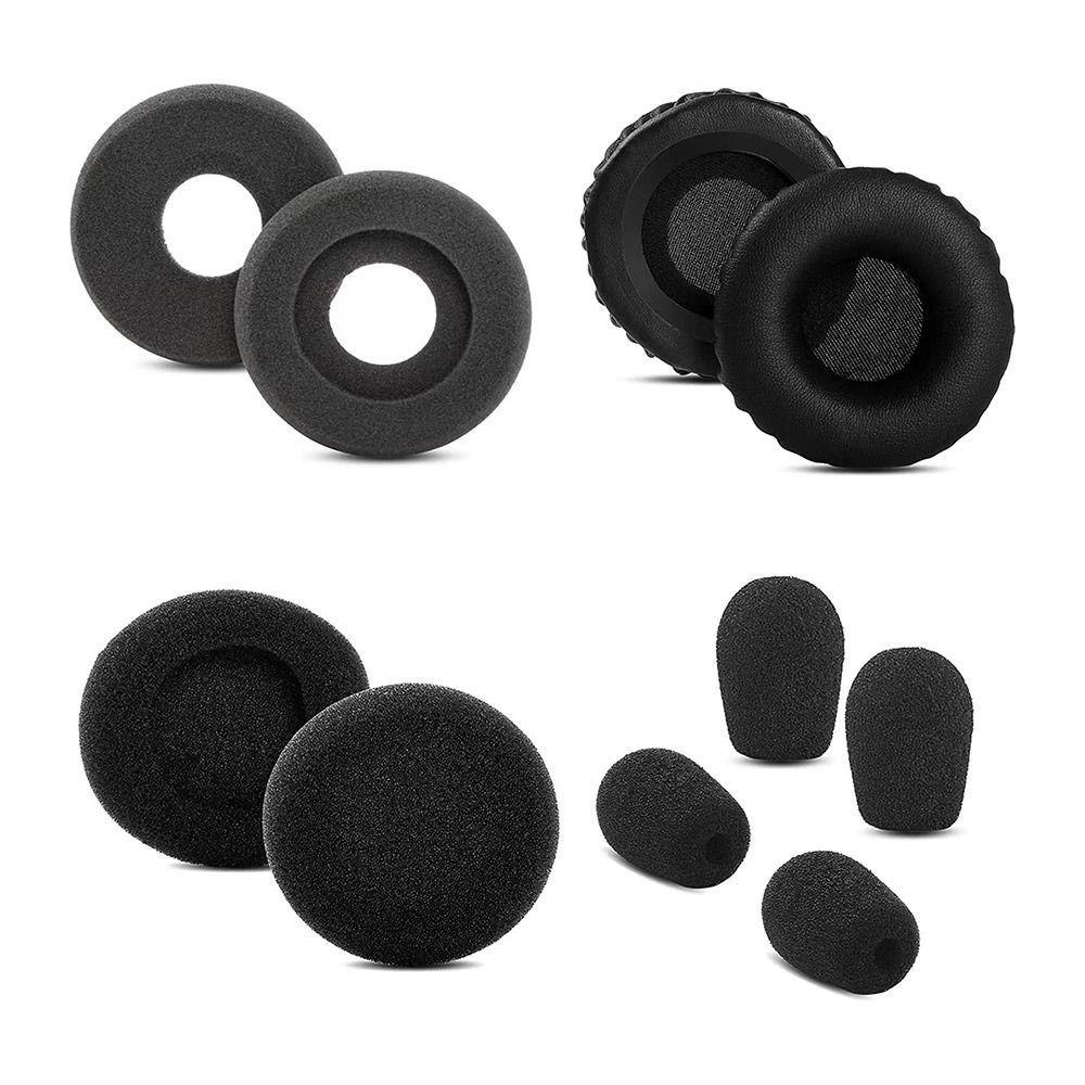 1Pair Replacement Ear Cushion Soft Earbuds Cover Headphone Protective Cover Headphones Accessories