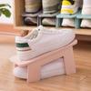 Plastic Double Layer Economy Shoe Double Layer Storage Shelf Storage Tool For Home Use Shoe Rack