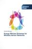 The Energy Efficient Schemes for Wireless Sensor Networks Book