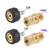 1Set Quick Release Pressure Washer Adapter Set  For High Pressure Wash Torch Hose