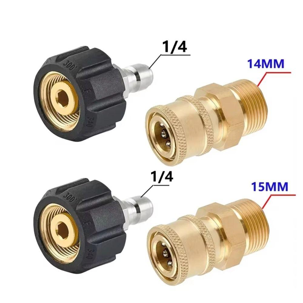 1Set Quick Release Pressure Washer Adapter Set For High Pressure Wash Torch Hose