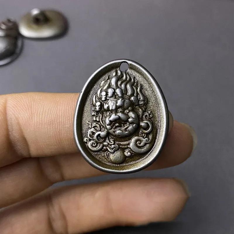 Antique Tibetan Buddhist Roc Amulet - Garuda - Made of Thokcha,1.26"