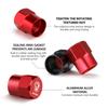 4Pcs 3D Metal Tire Valve Caps Car Tyre Air Stems Cover For Skoda Fabia Kamiq Superb Scala Enyaq-iV MK3 VisionS Yeti  EK6