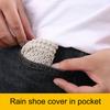 1 пара Водонепроницаемые чехлы на обувь от дождя Нескользящие Силиконовые Многоразовые Бахилы Мужские Женские Для Путешествий На Открытом Воздухе Защита для Обуви от Дождя