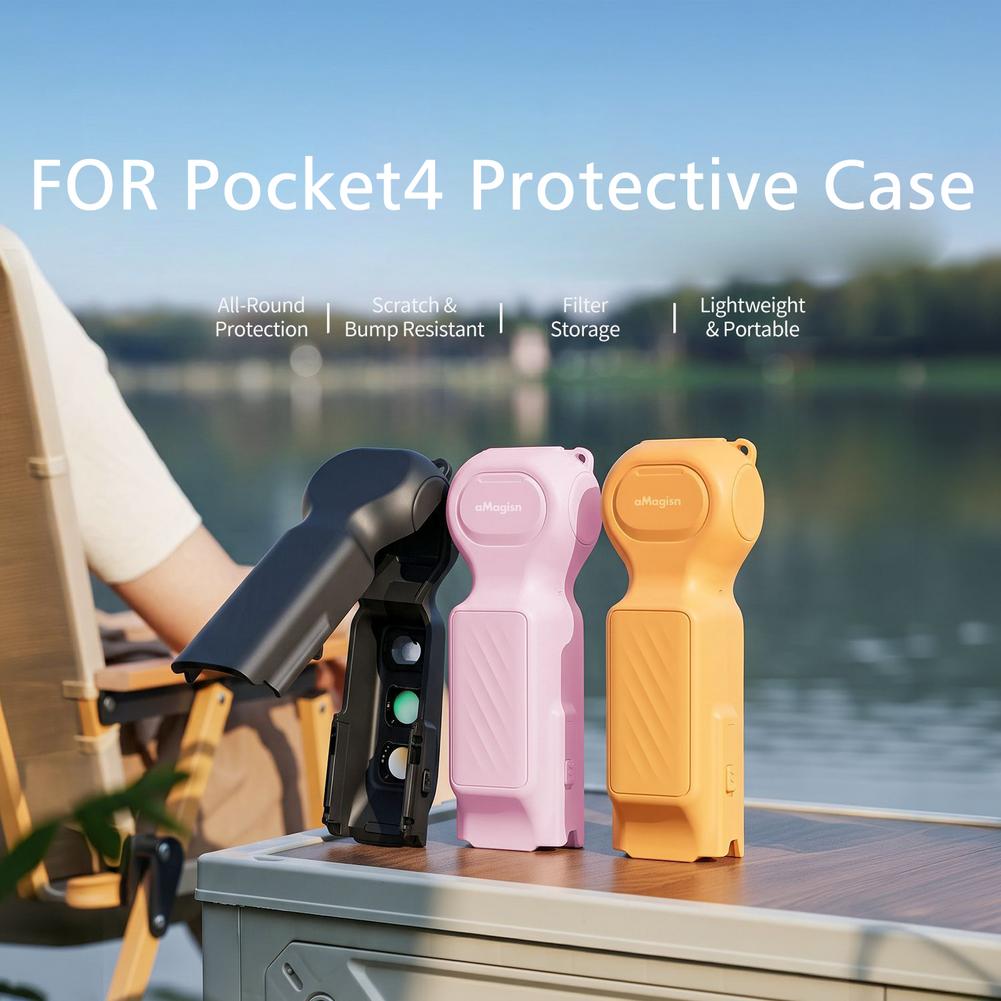 Быстросъемный жесткий чехол-раскладушка для экрана стабилизатора DJI Osmo Pocket 4P, противоударная защитная крышка, аксессуары