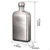 Hip Flask Wine Bottle Titanium Lightweight Mini Multipurpose Liquor Container Drink for