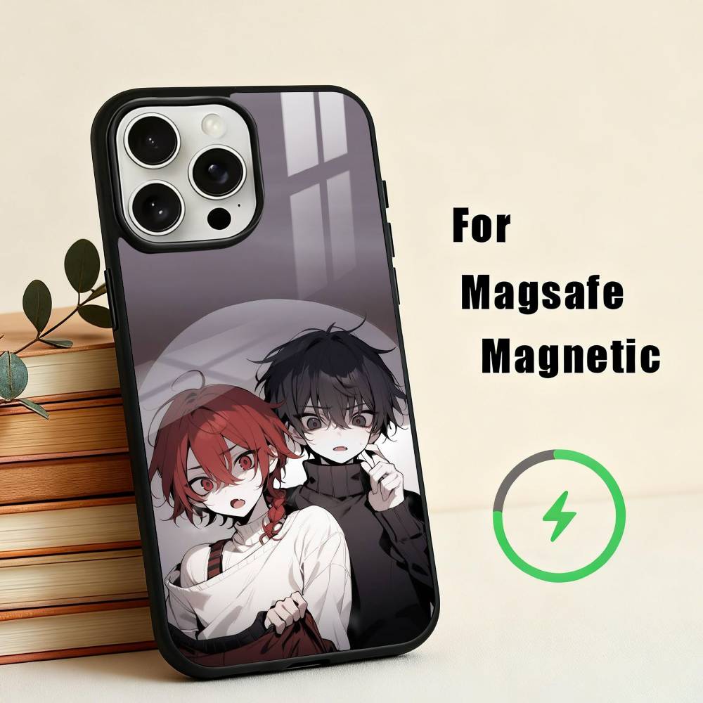 Чехол для телефона Z-Zeno R-Remake Game для iPhone 17, 16, 15, 14, 13, 12, 11 Plus, Pro Max Магнитный Для Magsafe Беспроводной Зарядки