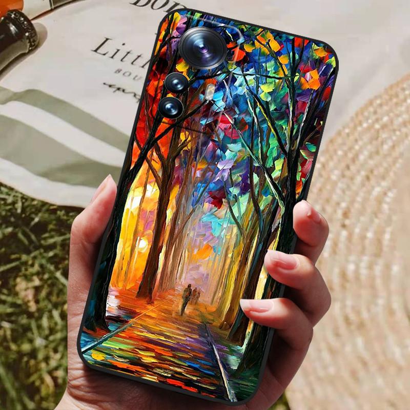 Роскошный силиконовый чехол для телефона Xiaomi 12T/12T Pro с различными узорами