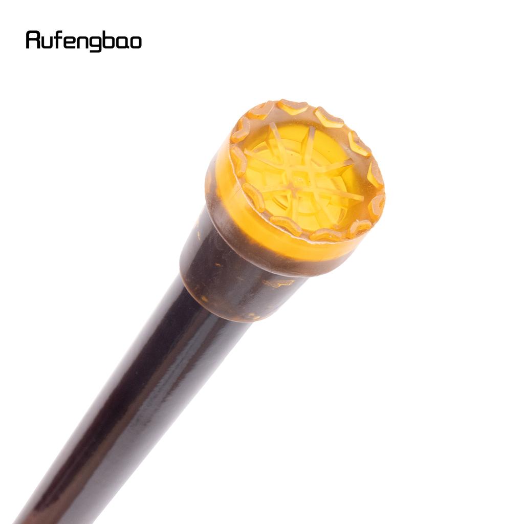 Brown Long Bear T Head  Wooden Fashion Walking Stick Decorative Cospaly Cane Halloween Mace Crutch  Wand Crosier 93cm