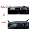 Подходит для Honda Fit Jazz 2020 2025 2025 2025 2025 Коврик на панель Защита от солнца Дашмат Чехол на панель Приборная панель Защитный ковер Автоаксессуары