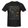Dinosaurs Didnt Read 2026 T Shirts Graphic Y2k Anime Oneck Tshirts For Unisex Wounisex Clothing