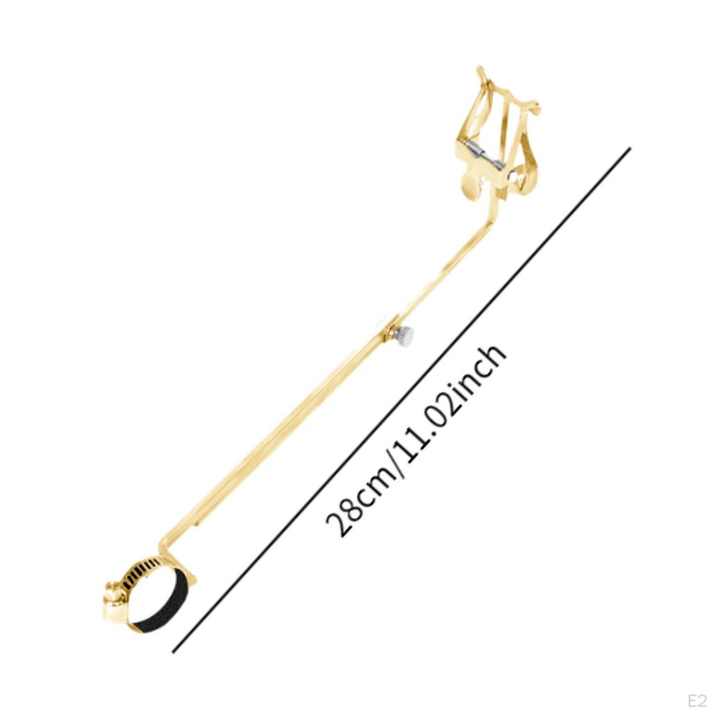Music Sheet Clip Clarinet Lyre Portable Universal Instrument Accessory Professional Marching