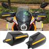 LMoDri Motorcycle Hand Guard Handguard Shield Windproof Motorbike Motocross Universal Protector Modification Protective