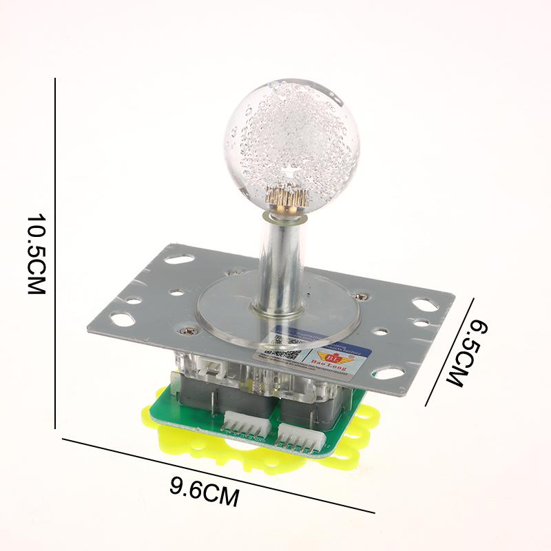 12V Led Arcade Joystick Colorful Glow Joystick For The Claw Crane Machine Arcade Game Fishing Machine Vending Machine