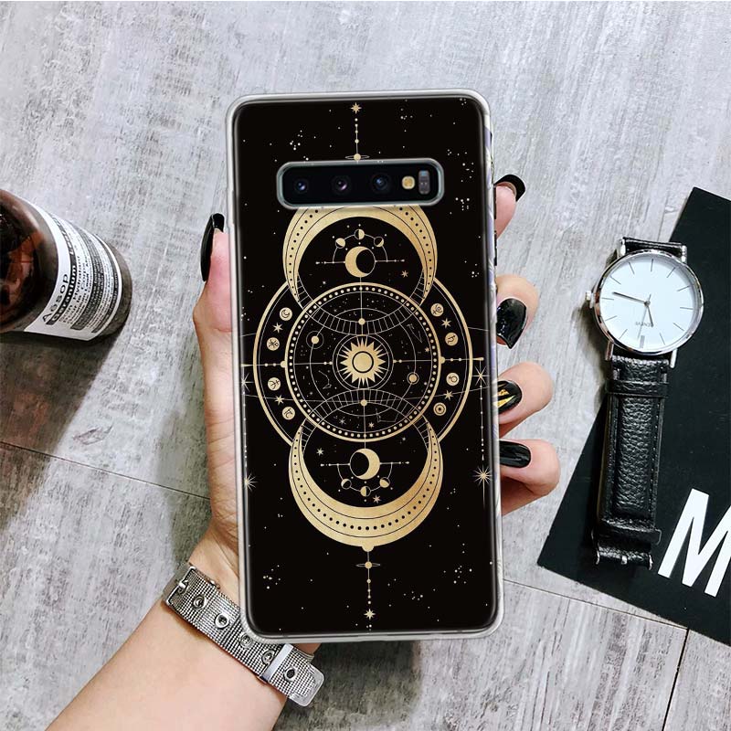 Чехол для телефона 'Тайна Луны Тотем Ведьмы' для Samsung Galaxy S26 S25 Edge S24 S23 FE S22 Ultra S21 Plus S20 + Fundas Cover Coque Gala