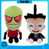 Zim Zippermouth Invader Anime Plush Cotton Toys Soft Plushie Pillow Doll Game Peripheral Toy Fans Gift Custom