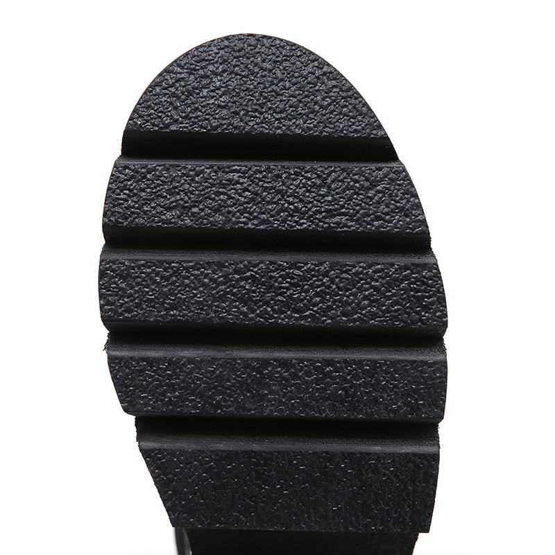 Летние сандалии-гладиаторы, женские металлические заклепки, уличная одежда в стиле панк, на танкетке и квадратном каблуке, на платформе, с пряжкой на щиколотке и ремешком, высокое качество