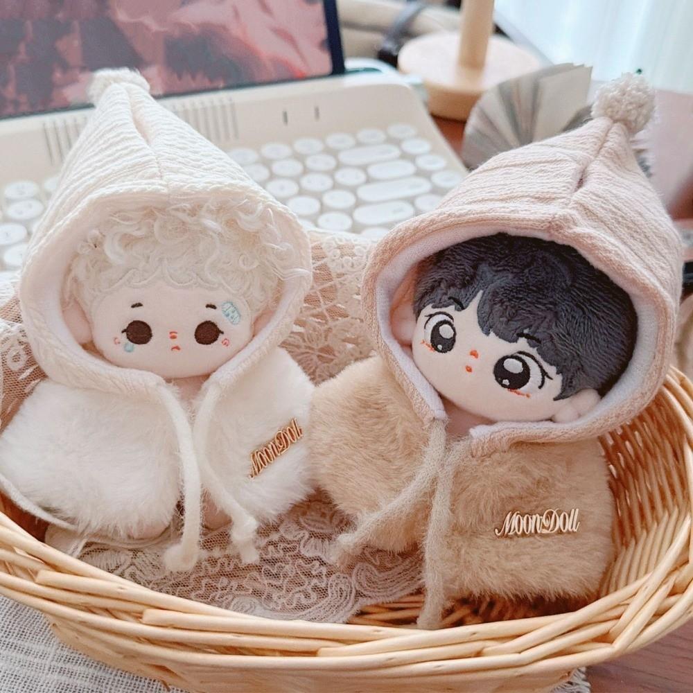 Shawl 10cm Cotton Doll Clothes Replacement Doll Plush Shawl Clothes Children's Gift