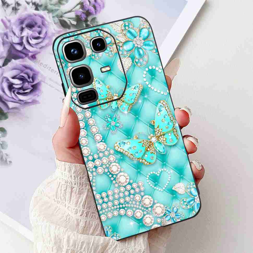 Для Infinix Note 50 2025 Чехлы X6858 С рисунком Силиконовый Мягкий Чехол Для Infinix Note 50 Note50 5G Чехол для Телефона Защита Задняя Крышка