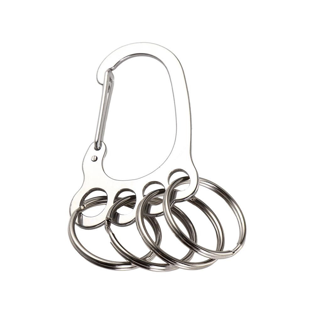 Hanging Metal Key Ring Holder Buckle Big Feet Key Chain Car Keyring Car Key Clip Key Ring Holder