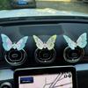 Butterfly Car Ornament for Center Console Air Outlet Adhesive Design Wing-Dancing Butterfly