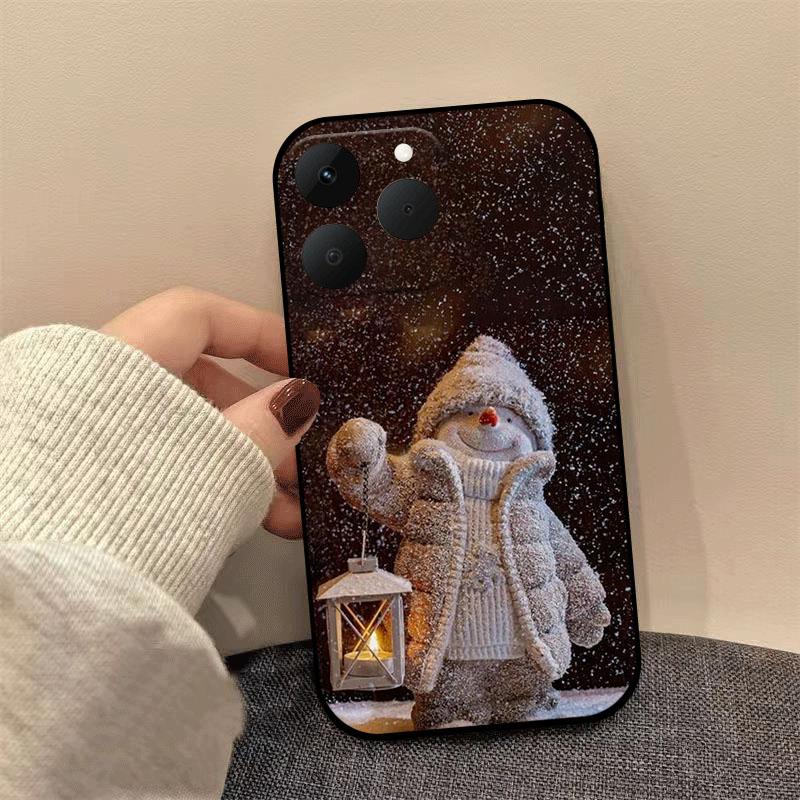 Рождественский чехол для Realme 14 13 15 Pro Plus 14X 15T 14T Funda Модный мягкий силиконовый TPU чехол для телефона для Realme 14 Pro Lite Coque