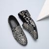 2024 2024 Luxury Slip-on Loafers Shoes for Men Sequins Modern Designer Style Daily Party Footwear Barber Shoes Casual Show Shoes