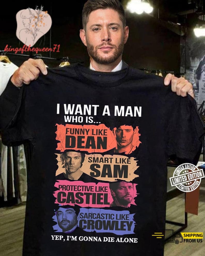 Supernatural Sam And Dean TShirt Unisexs Supernatural Shirt Supernatural Dean Winchester Winchester Brothers Shirt