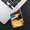 Чехол для телефона с пейзажем озера на заснеженной горе для Google Pixel 6A 8 Pro 8A 6 5G 7 Pro 7A Ручная роспись Прозрачный Мягкий ТПУ Задняя крышка Fundas