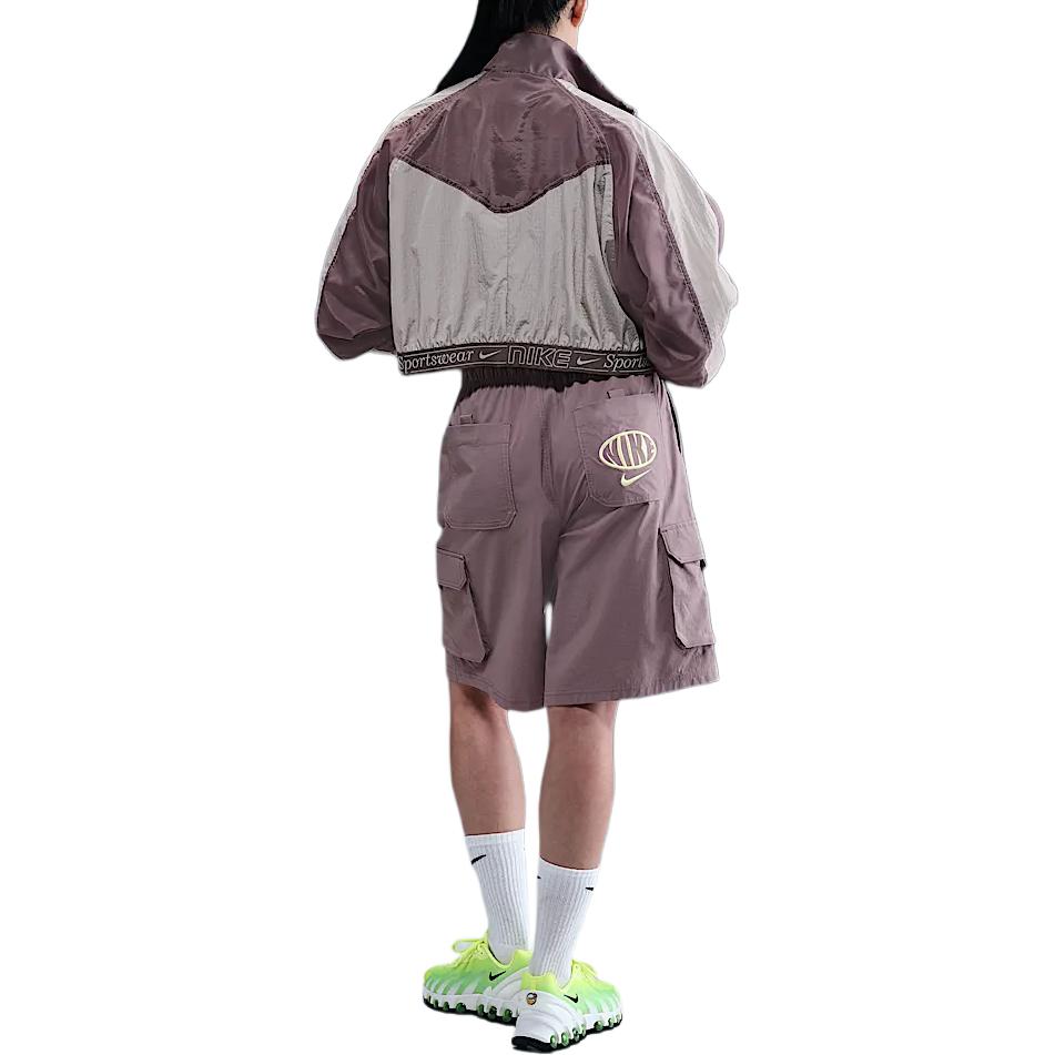 Nike Спортивные шорты-карго Dri-Fit мужские Умбра Серый/Светлый Лимон IB7552-204