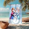 Ultra-Soft Beach Towel with Elsa Theme,Ideal for Pool - Camping, Diving - Perfect Travel Essential, Vibrant Beach Towel.