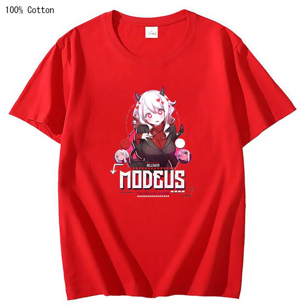 Helltaker Принт Графический Милые Футболки Funko Pop Манга Футболка Мягкий 100% Хлопок Мужская/женская Футболка Большая Мультяшная Аниме Футболки