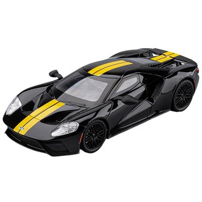 1/24 Ford GT Сплав Модель Суперспортивного Автомобиля Литые Металлические Гоночные Автомобили Модель Автомобиля Высокая Симуляция Звук и Свет Детская Игрушка Подарок