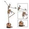 Can Stand Upright Metal Garden Statues Ornament Metal Garden Statues  Indoor