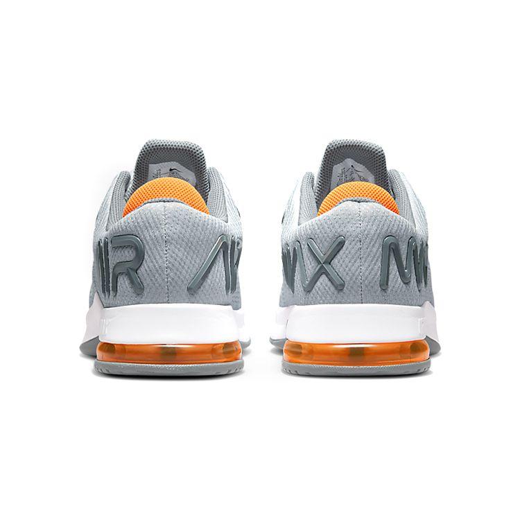 Nike Мужские тренировочные кроссовки Air Max Alpha Trainer 4 Wolf Grey Total Orange CW3396-007