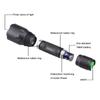 Tactical Flashlight Green/Red/ UV Light 3 Colors Hunting Flashlight Handheld Lantern Portable Torch Outdoor Waterproof Lantern