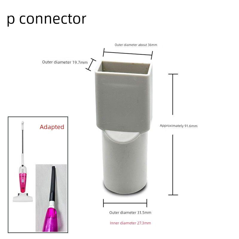 Vacuum Cleaner Head Suction Head Cross over Sub Hose Connecting Parts 31 Connecting Pipe 32 to 35mm Reducing Converter Accessories