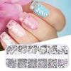 Nail Art Легкий в использовании набор для ногтей со стразами из смолы и кристаллами для ежедневного использования