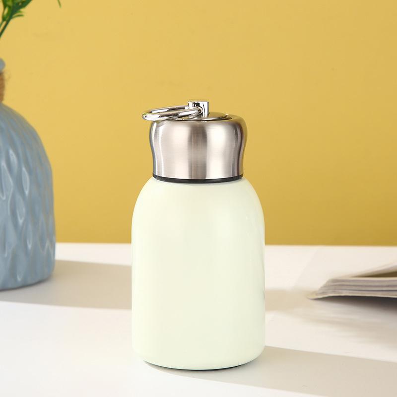 300 мл мини-кружка из нержавеющей стали для путешествий термокружка с вакуумной изоляцией герметичный спортивный стакан для горячей и холодной воды