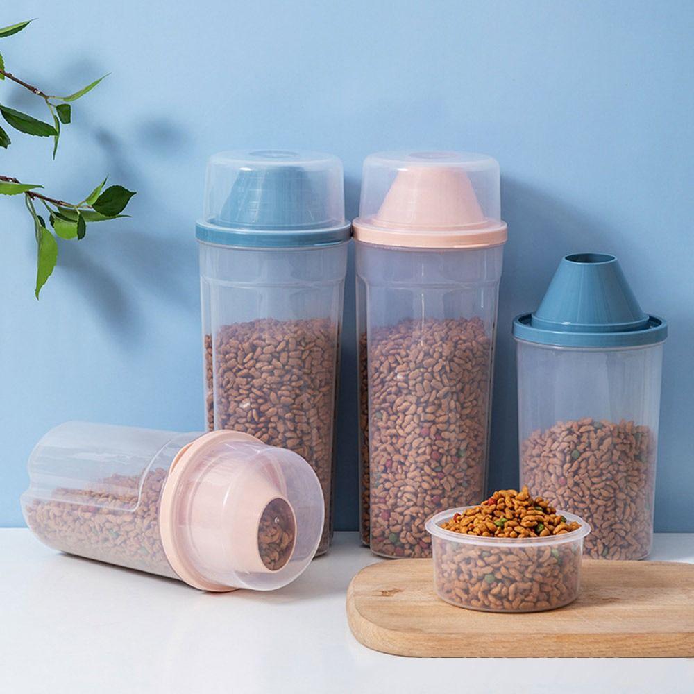 Large Capacity Pet Food Storage BPA Free Cat Food Dispenser Accessories Dog Food Box