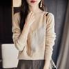 Women's Cashmere Sweater 30% Cashmere 70% Wool Autumn and Winter Pullover Warm and Fashionable
