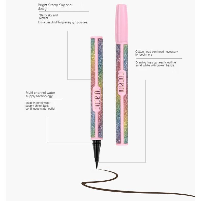 Подводка для глаз Star Eyeliner Жидкая бесцветная подводка для начинающих, ультратонкая головка, быстросохнущая, стойкая, водонепроницаемая и устойчивая к поту косметика для студентов, косметические товары
