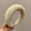 Роскошная зимняя меховая повязка на голову из норки для женщин, модный обруч для волос, мягкий пушистый меховой подарок, осенне-зимняя повязка на волосы